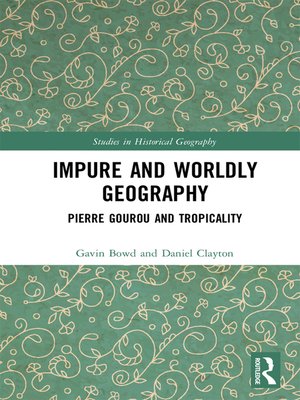 cover image of Impure and Worldly Geography